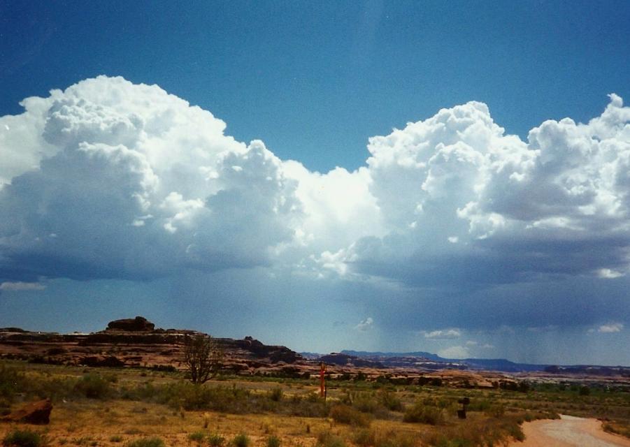 Storm in the desert southwest.