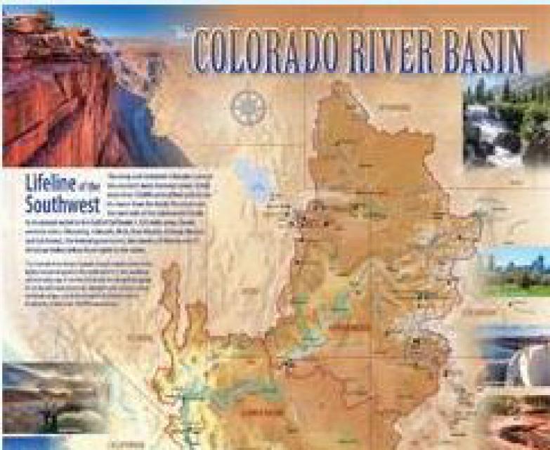 Colorado River World Map