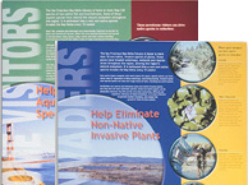 Invasive species poster set 