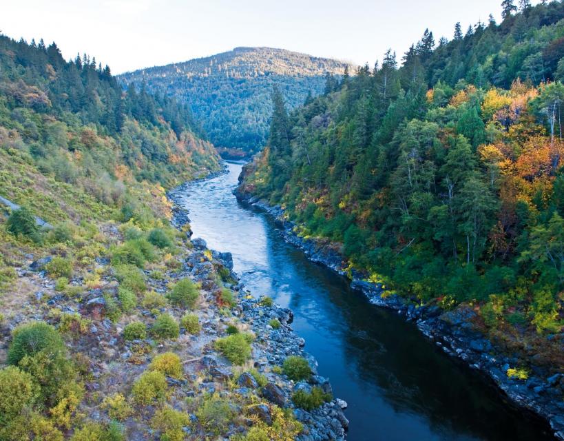 Klamath River in Humboldt County. Credit: Western Rivers Conservancy